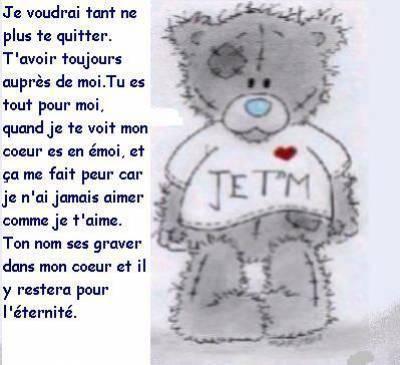 Je t'aime ...